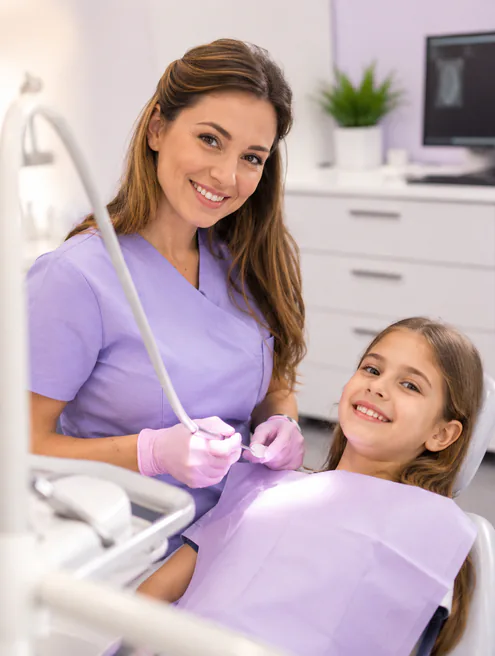 Dental hygiene visit at Broadview Dental Clinic